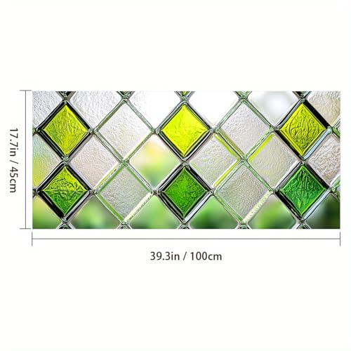 Vinilo decorativo película para ventana 39.3x17.7 pulg miniatura 3