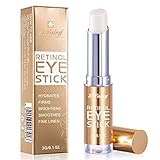 Retinol Eye Stick,Eye Brightener Stick, Retinol Eye Cream With Collagen, Hyaluronic Acid For Dark Ci