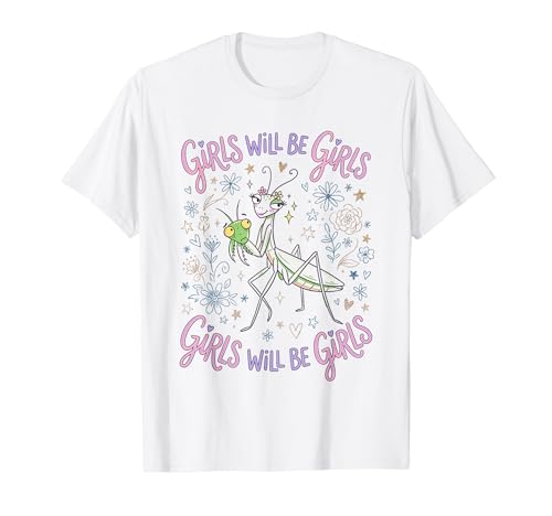 Girls Will Be Will Girls Prayer Mantis Doodle�A�[�g T�V���c
