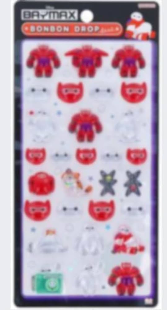 ボンボンドロップシール ぷくぷくシール Amazon.co.jp: 【ベイ マックス】ボンボンドロップシール