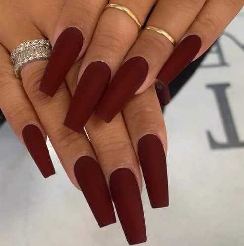 Vatocu Square Glossy False Nails Pure White Fake Nails Short Solid Press on Nails Acrylic Stick on Nails for Women and Girls (24pcs) (Pure 12)