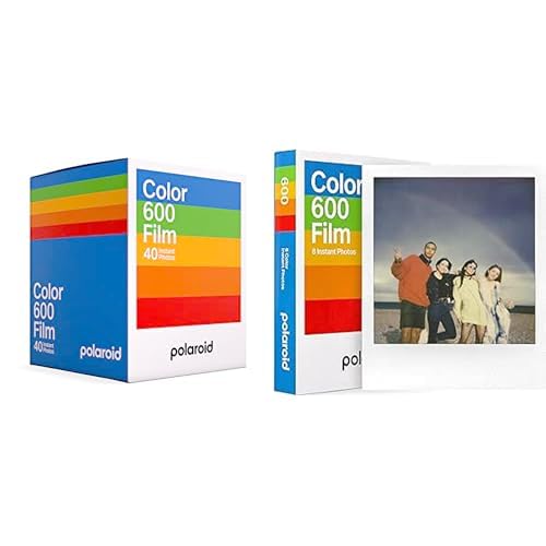 Polaroid Film Couleur pour 600 - x40 Film Pack - 6013 & Album Photo - Grand
