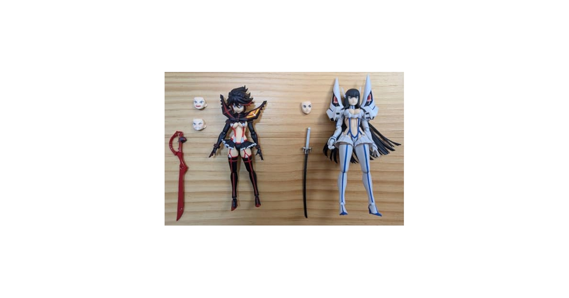 【あっぴー】鬼龍院皐月　纏流子　キルラキル　フィギュア　中古 キルラキル 纏流子 鬼龍院皐月 フィギュア セット - メルカリ