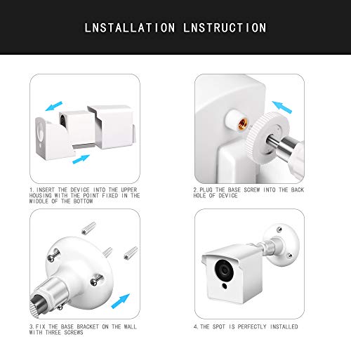 Wyze Camera Outdoor Mount for Wyze Cam V2,Wyze Mount with Weather Proof for Wyze Cam Outdoor or Indoor Use[Wyze Camera… - Image 4