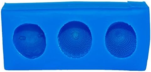 First Impression Molds Baby Hat Silicone Cake Decorating Mold Set, Small, Blue