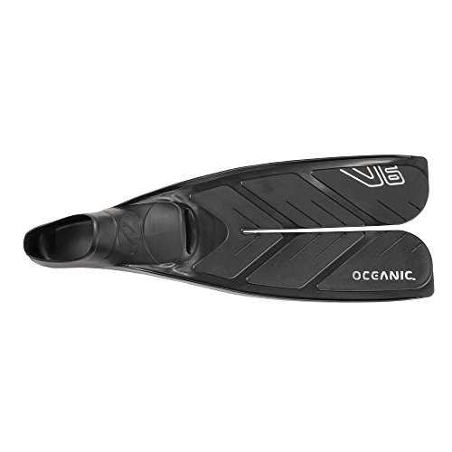 Oceanic Scuba Diving Vortex V6 Fin Black 14-3007-51 - 4/5 XSmall