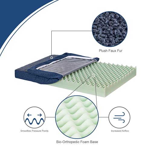 KULME Large Dog Bed for Large Dog, Cat Bed, Washable & Waterproof Cover, Anti Slip, Gel Memory Foam Dog Bed Mat, Dog… - Image 4