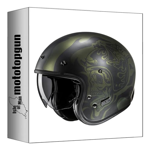 Casque jet HJC V31 Flame MC4SF taille XL mototopgun 16627410