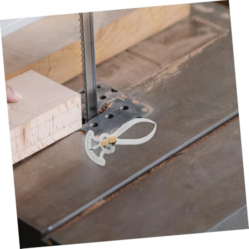 Calibrador de Espesor de Metal SOLUSTRE de Acero Inoxidable para Medición Precisa de Diámetro Exterior, Grosor de Pared y Espacios para Carpintería y Metalurgia con Escala Métrica miniatura 6