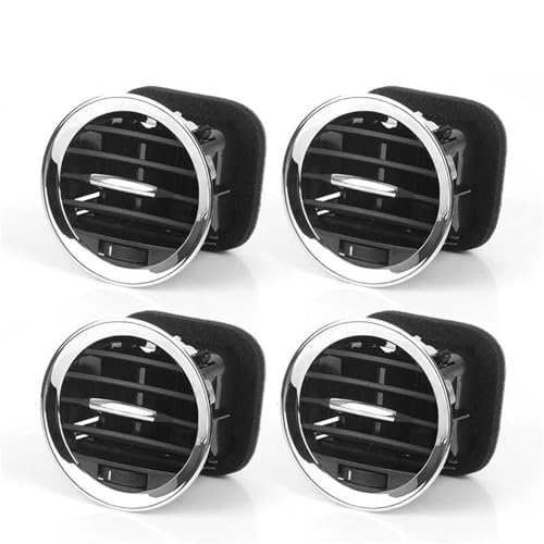 Pokrywa wentylacyjna pełna chromowana osłona wentylacji klimatyzacji kratka wylotu samochodu 13417363 2201099 13365420 do Vauxhall ADAM wszystkie modele 2013 (tylny prawy) (tylny prawy)