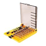 NUOBESTY 1 Satz Schraubenzieher set Multi Schlüssel Schraubendreher isoliert Demontagewerkzeuge Präzisionswerkzeugsatz Demontage-Kit Reparaturset Instrument reparieren 45# Stahl
