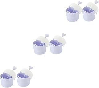 FOMIYES 6 Pcs Bubbler Bubble Foamer Dispositivo Fabricante De Espuma Para Cuidados Com A Ferramentas De Limpeza Facial Algodão Doce Espuma De Lavagem Corporal Espuma De Lavagem