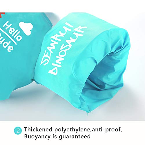 image for Seanrui Kids Pool Floats Swim Vest with Swim Cap and Storage Bag, Suit