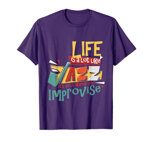 Funny Sax Player Gifts Jazz Music Saxophone T-Shirt