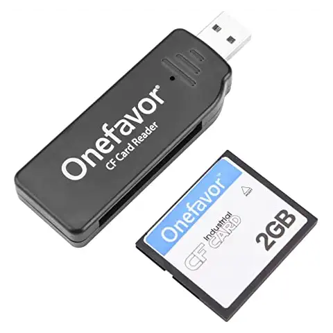 Onefavor CompactFlash Lecteur de cartes mémoire USB Compact Flash CF Cover