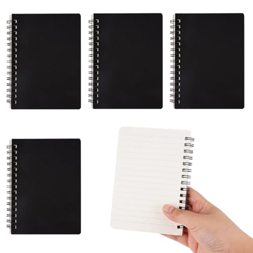 Carta ispessita: Le pagine interne di Block notes a6 sono in carta spessa, anti-penetrazione, Quaderni a6 è adatto per scrivere e disegnare, resistente e non facile da rompere.