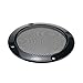 Mcredy Speaker Covers 3 Inch Black ABS Plastic Frame Mesh Ceiling Speaker Grills Covers with Mounting Screws for Home Audio Car Speakers, 4 Pcs