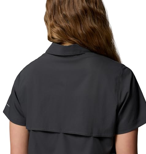Columbia Women's Silver Ridge Utility II Short Sleeve Shirt, Shark, Small - image 5