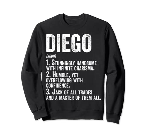 Primer Nombre Camisa Diego Definition Nombre Personalizado Divertido Sudadera