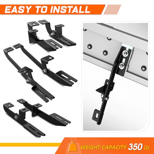 Estribos 6.5" para Jeep Cherokee 2014-2023, acero inoxidable miniatura 5