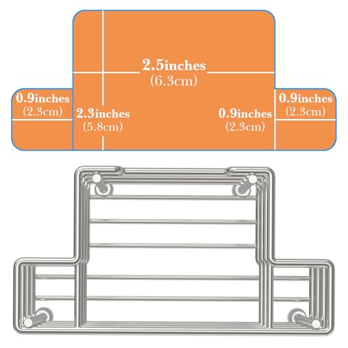 Linkidea Wall Mount Toothbrush Holder for Shower, Stainless Steel Toothpaste Stand, Self Adhesive/Countertop 3 Slots Organizer Compatible with Colgate Extra Clean, Oral-B CrossAction - Cosy Home Interiors Linkidea Wall Mount Toothbrush Holder for Shower, Stainless Steel Toothpaste Stand, Self Adhesive/Countertop 3 Slots Organizer Compatible with Colgate Extra Clean, Oral-B CrossAction - Image 4