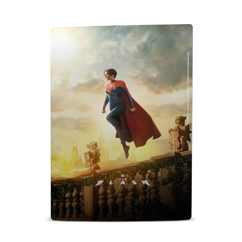 Vinyle Flash Supergirl PS5 Digital avec découpe précise console et DualSense