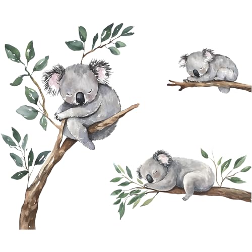 Vinilo Decorativo Koala en Rama 36x12 Pulgadas miniatura 2
