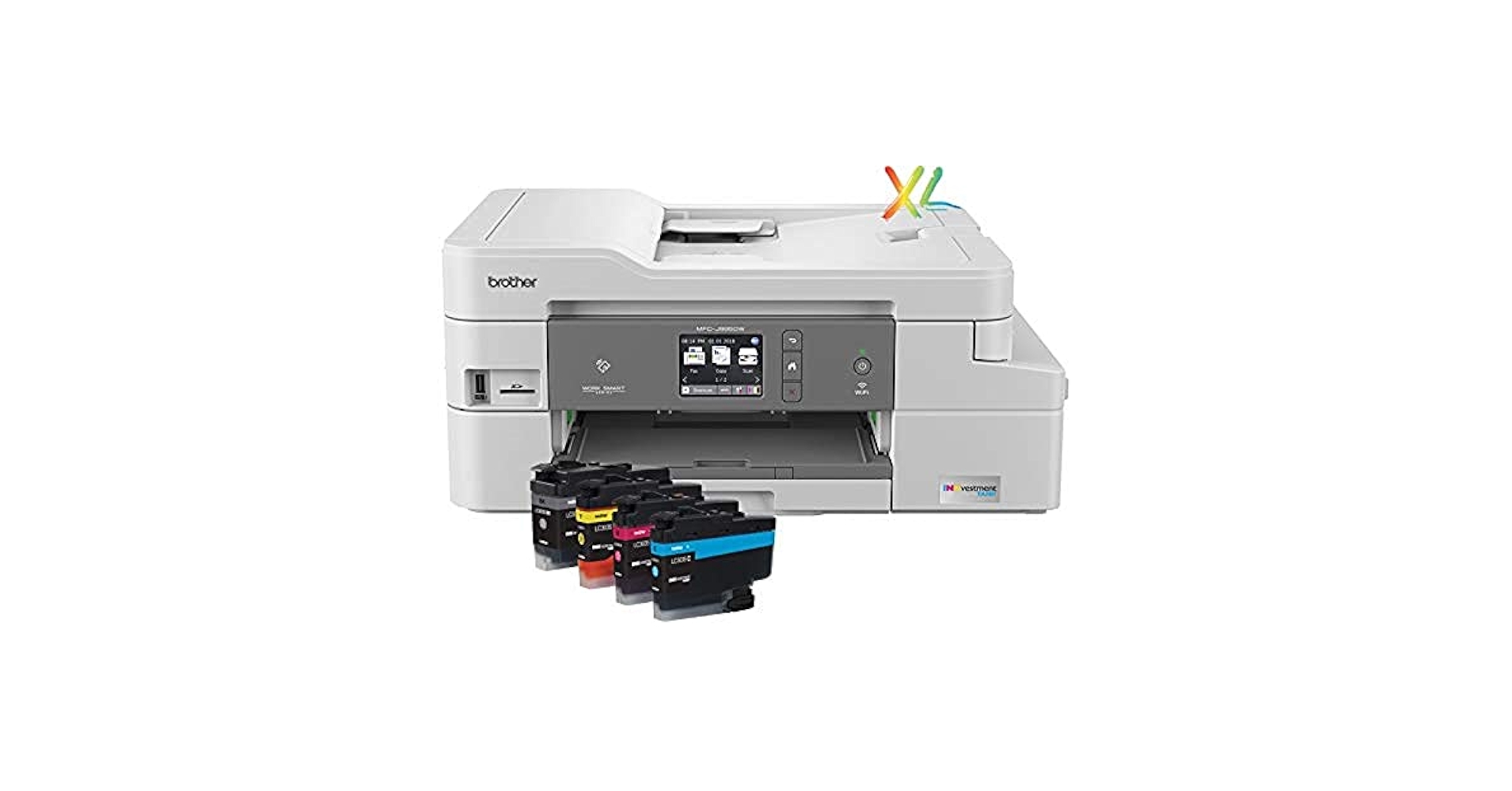 Brother MFC-J995DW インクジェットプリンター Amazon.com: Brother MFC-J995DW INKvestmentTank Color Inkjet