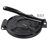 Tortilla Press 8' Inch Heavy Cast Iron NEW Tortilla Maker Authentic Tortillas