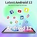 PRITOM 10 inch Android 14 Tablet,4GB RAM, 32GB ROM, 6000Mah, Expand to 512GB, Quad Core Processor, 10 inch Tablet, Android Tablets HD IPS Screen, Camera, Wi-Fi, Bluetooth, Tablet PC