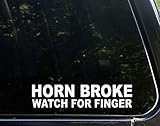 Sign Depot Horn Broke Watch for Finger 9 Inches