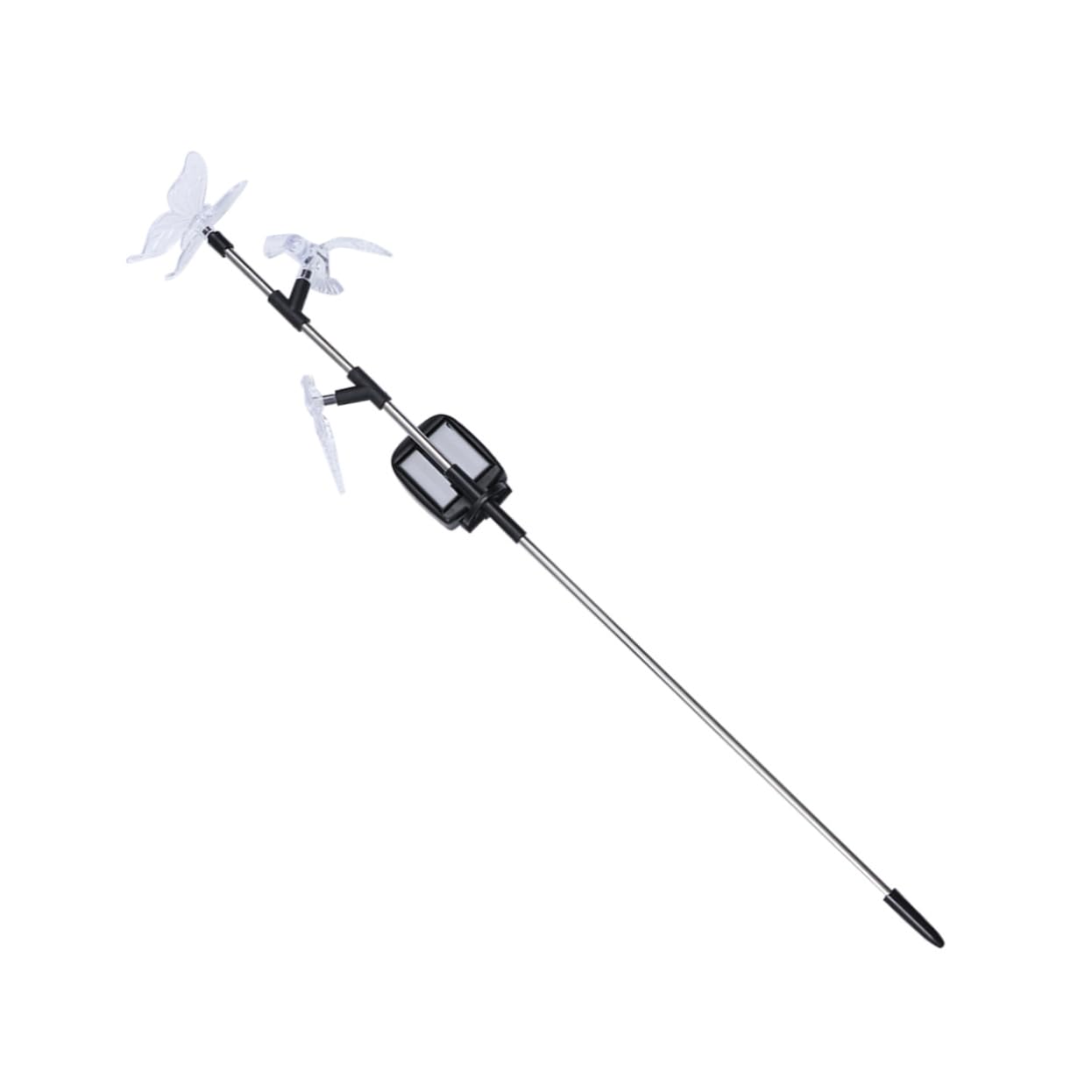 Lámpara LED para jardín, luces LED solares para exteriores, luces solares con estaca, luces para paisajes, lámpara para jardín de pájaros, luz LED con estaca, lámpara pequeña, luces solares para exter