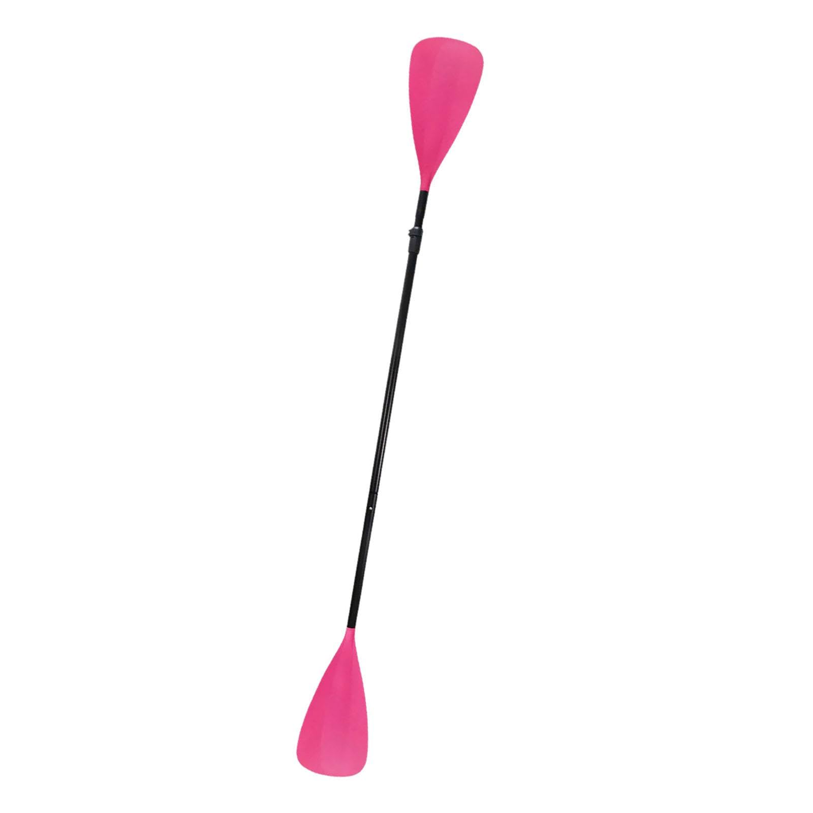 Fancyes Kayak Paddle Paddle Board Paddles Sturdy Detachable with Alloy Shaft and PP Blade Kayak Oars for Canoeing Rubber Boat Rafting, Pink