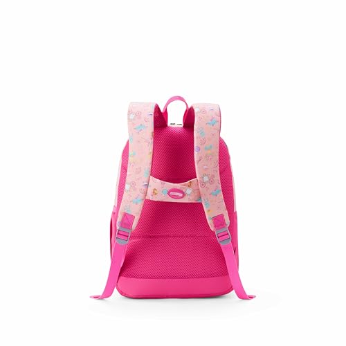 Image of American Tourister Lush | 26 Ltrs | 2 Compartments | Bottle Pocket | Ergonomic Padded Back Panel & Shoulder Straps | Kids Backpack | 1 Year International Warranty | Princess Pink