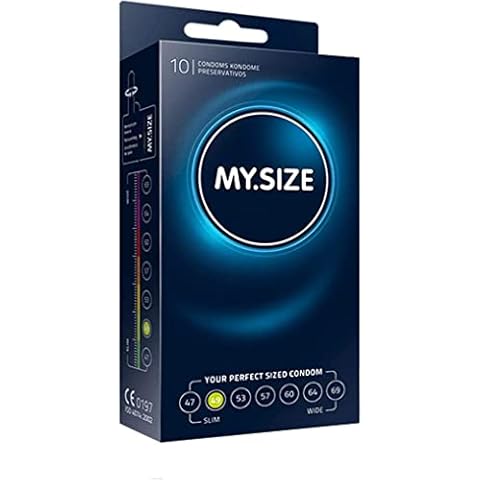 My.Size Condoms Size 2, 49 mm, Standard Pack of 10 Condoms Cover