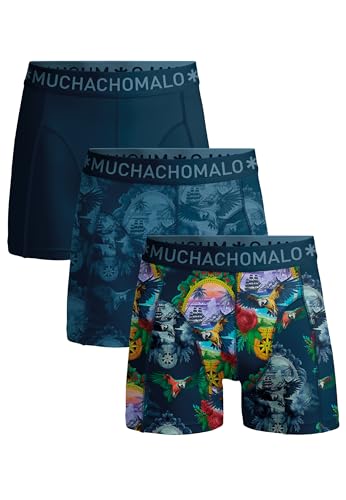 Bóxer Muchachomalo hombre pack 3 calzoncillos algodón elástico estampado
