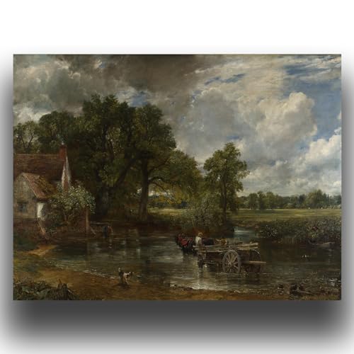 OKRA John Constable Canvas Art Print - The Hay Wain