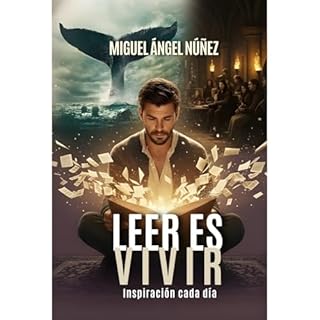 Leer es vivir Audiolibro Por Miguel Ángel Núñez arte de portada
