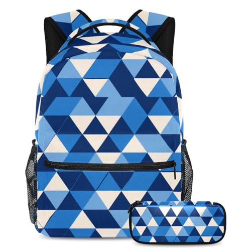 Sac à dos avec trousse robuste anti-encombrement pour ranger toutes les fournitures