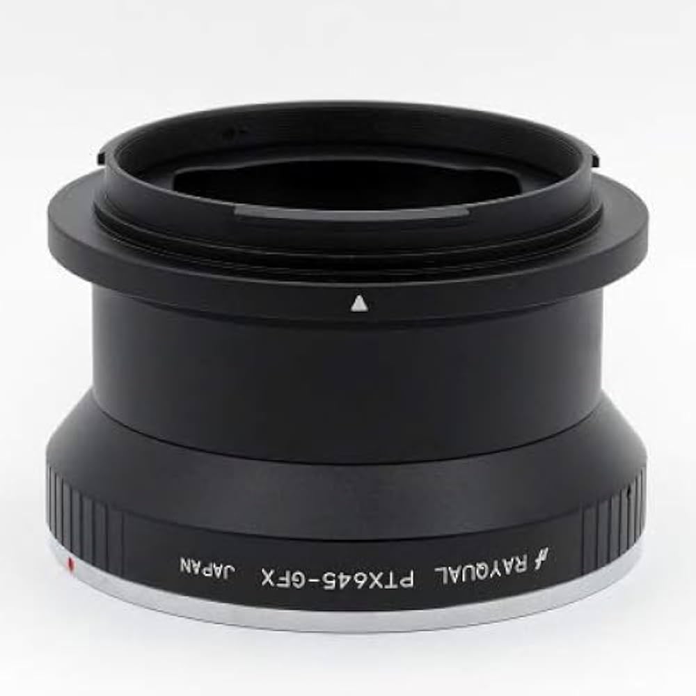 PENTAX 645レンズ → FujiGFX マウントアダプター Amazon | Kipon チルトシフトレンズマウントアダプター Pentax