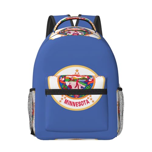 Sac à dos ordinateur portable Minnesota polyvalent approuvé avion homme femme noir