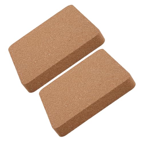 Homoyoyo Almohadilla de Corcho para Cortar y Perforar Cuero 2 Piezas 150x150x20 Mm Base Antideslizante Herramienta Manualidades Cuero para Bricolaje y Elaboración de Bolsos