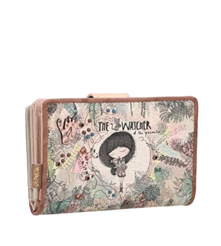 Anekke Petit portefeuille zip et patte pression