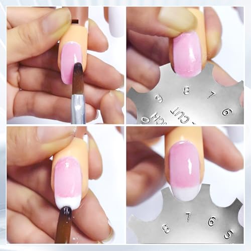 C-Shade Easy French Smile Line Trimmer para manicura miniatura 4