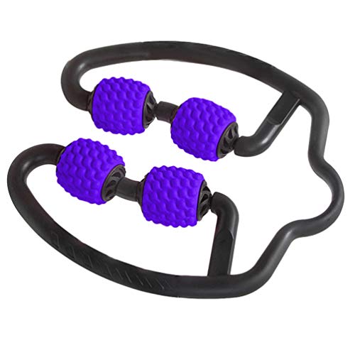 Massageador de rolo de espuma Besportble, haste de espuma, relaxador muscular, ponto gatilho, pantur