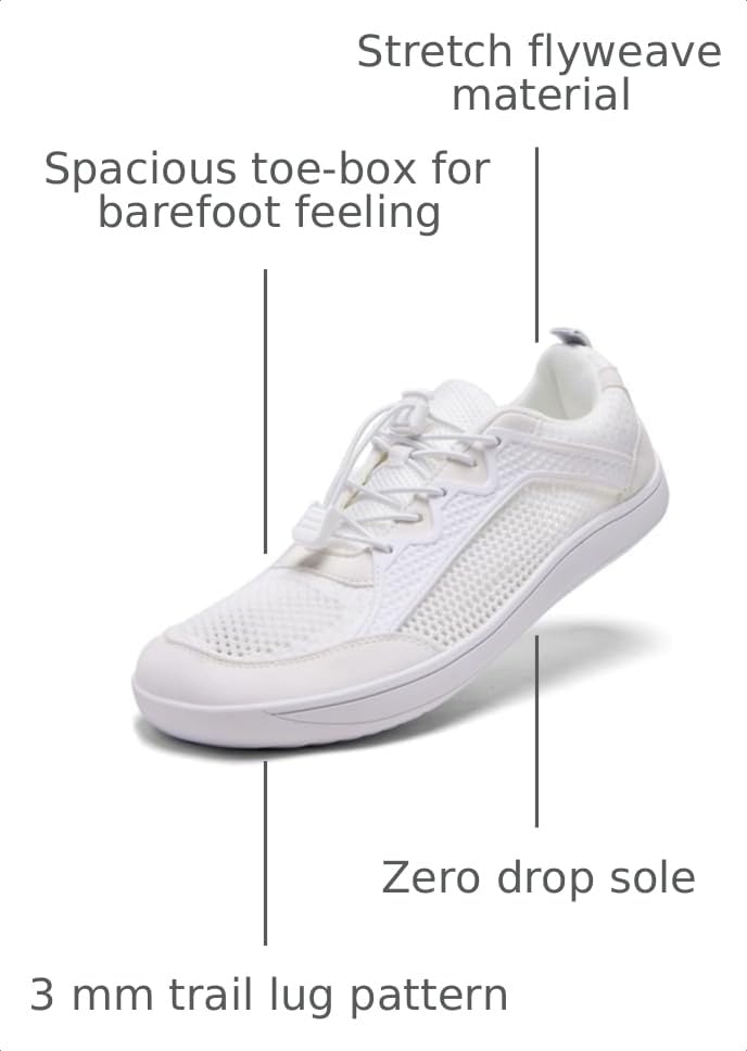 Image of WateLves Wide Water Shoes Mens Womens Barefoot Minimalist Walking Shoes Beach Casual Sneakers Zero Drop Sole