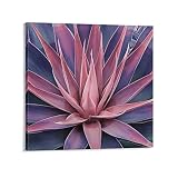 Agave Leaf Wall Art Indoor Plant Wall Art Succulent Flower Wall Art Canvas Posters Prints Picture fo