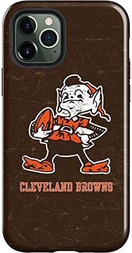 Skinit Impact Phone Case Compatible with iPhone 12 Pro Max - Officially Licensed NFL Cleveland Browns Alternate Distressed Design
