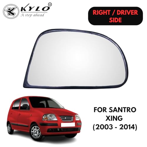 Image of Kylo Xing (2003-2014) Driver Side (Right Side) Car Side Mirror Glass /Tukdi /Sub Mirror Plate