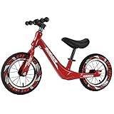 ✅[Robusto y cómodo] La bicicleta adopta un marco de metal ligero y resistente, de buena calidad y muy ligero. Los niños pueden levantarlo y transportarlo fácilmente. Neumáticos de 12 pulgadas / 14 pulgadas, seguros y estables, adecuados para diversas condiciones de la carretera,